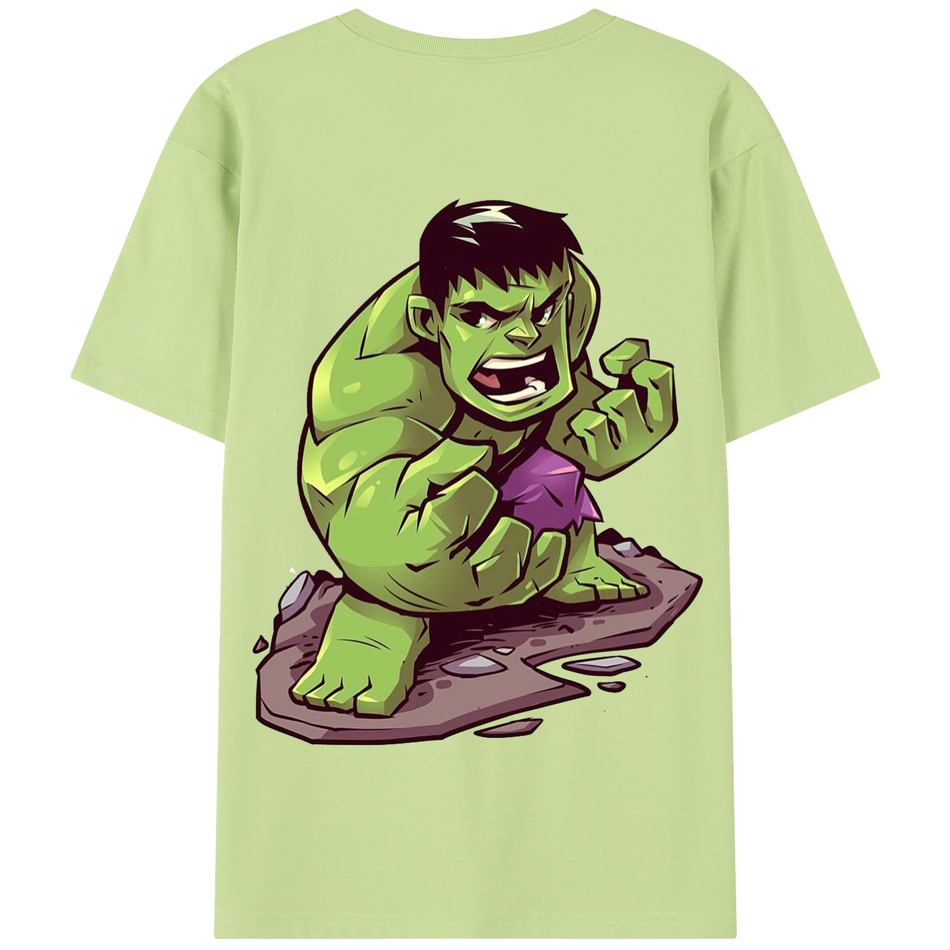 （画像用） アベンジャーズ The Avengers 綿100％半袖Tシャツ（背面プリント）